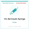 1Cc Bd Insulin Syringe