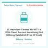 1X Nebulizer Certeza Nb-607 1’s With Clenil Aerosol Nebulising Sol 800mcg 5Vialx2ml (Free Of Cost) – solution
