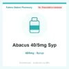 Abacus 40/5mg Syp – syrup