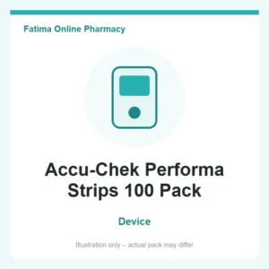 Accu-Chek Performa Strips 100 Pack – device