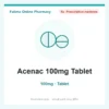 Acenac 100mg Tablet