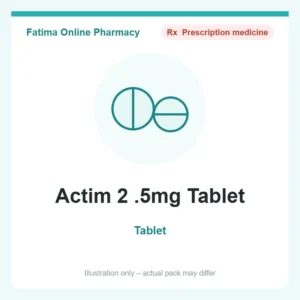 Actim 2 .5mg Tablet