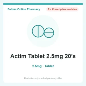 Actim Tablet 2.5mg 20’s