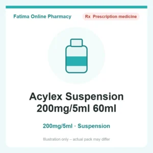 Acylex Suspension 200mg/5ml 60ml