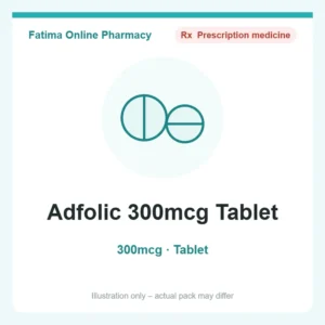 Adfolic 300mcg Tablet
