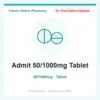 Admit 50/1000mg Tablet