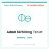 Admit 50/500mg Tablet