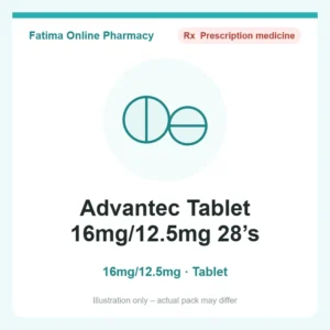Advantec Tablet 16mg/12.5mg 28’s