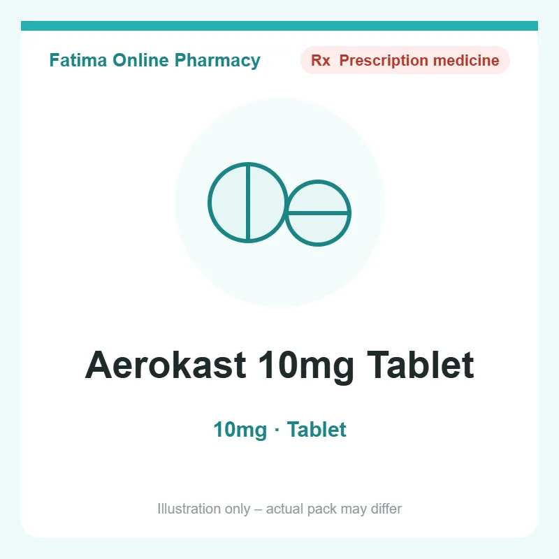 aerokast 10mg tablet Aerokast 10mg Tablet