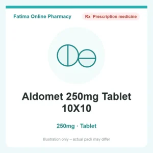 Aldomet 250mg Tablet 10X10