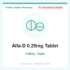 Alfa-D 0.25mg Tablet