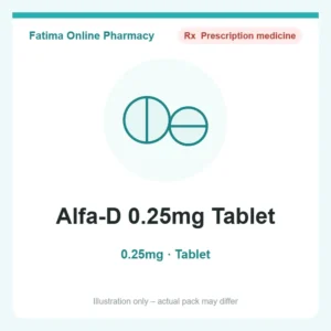 Alfa-D 0.25mg Tablet