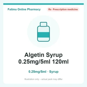 Algetin Syrup 0.25mg/5ml 120ml