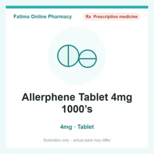 Allerphene Tablet 4mg 1000’s