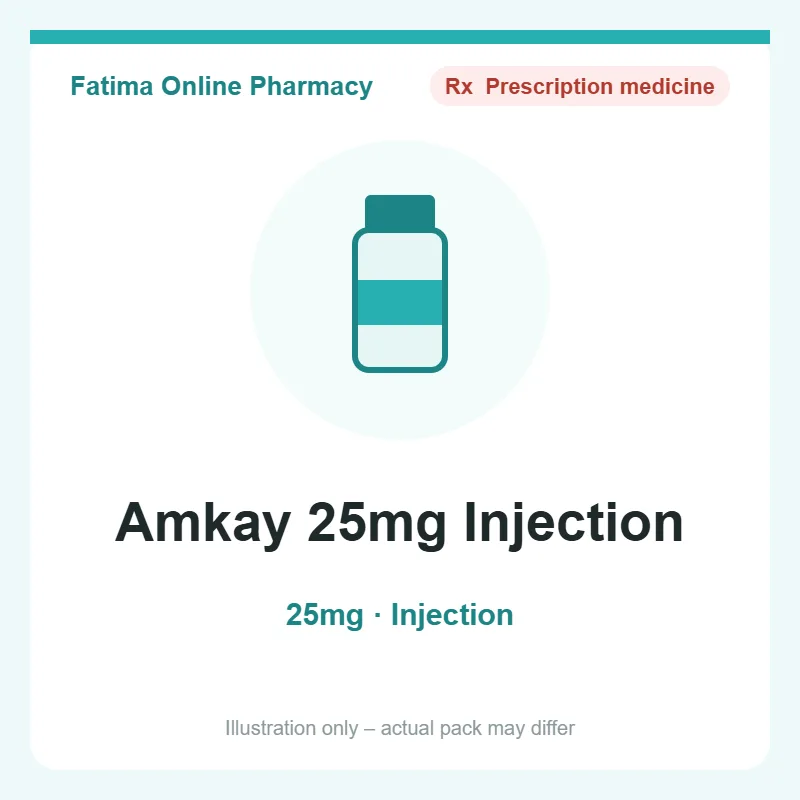 amkay 25mg injection Amkay 25mg Injection