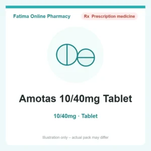 Amotas 10/40mg Tablet