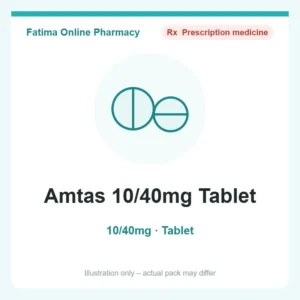 Amtas 10/40mg Tablet