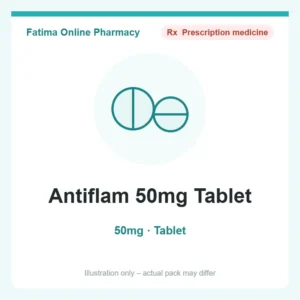 Antiflam 50mg Tablet