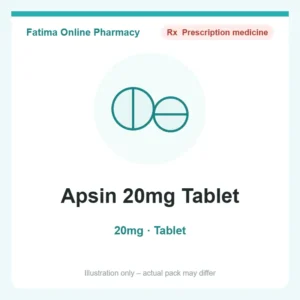 Apsin 20mg Tablet