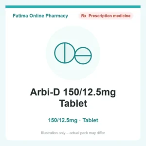 Arbi-D 150/12.5mg Tablet