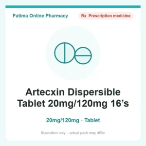Artecxin Dispersible Tablet 20mg/120mg 16’s