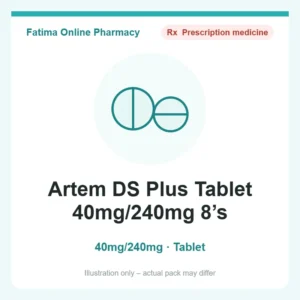 Artem DS Plus Tablet 40mg/240mg 8’s