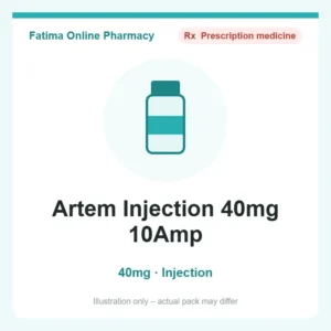 Artem Injection 40mg 10Amp