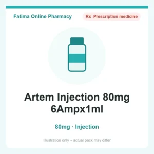 Artem Injection 80mg 6Ampx1ml