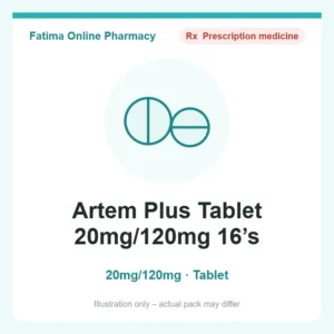 Artem Plus Tablet 20mg/120mg 16’s