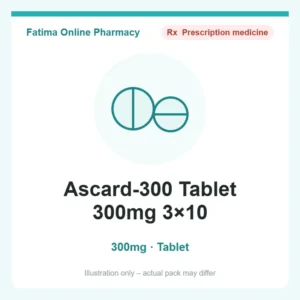 Ascard-300 Tablet 300mg 3×10