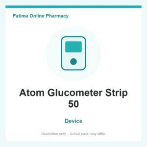 Atom Glucometer Strip 50 – device