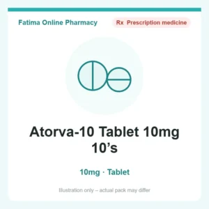 Atorva-10 Tablet 10mg 10’s