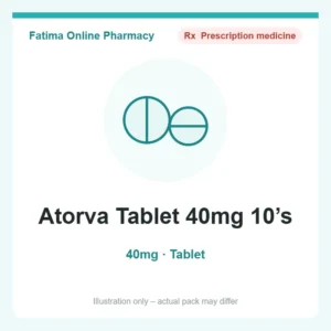 Atorva Tablet 40mg 10’s