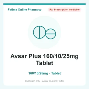 Avsar Plus 160/10/25mg Tablet