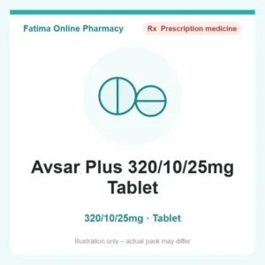 Avsar Plus 320/10/25mg Tablet