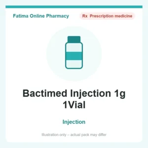 Bactimed Injection 1g 1Vial