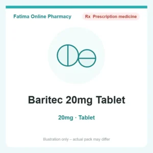 Baritec 20mg Tablet