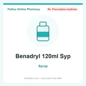 Benadryl 120ml Syp – syrup