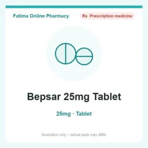 Bepsar 25mg Tablet
