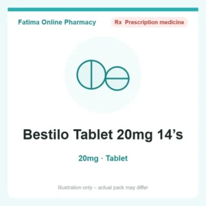Bestilo Tablet 20mg 14’s