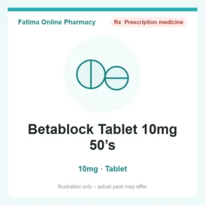 Betablock Tablet 10mg 50’s