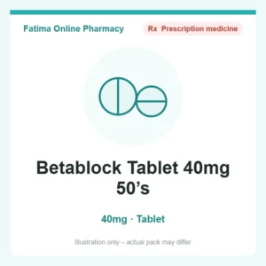 Betablock Tablet 40mg 50’s