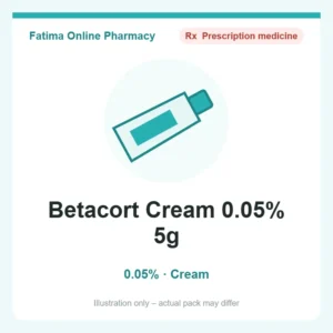 Betacort Cream 0.05% 5g