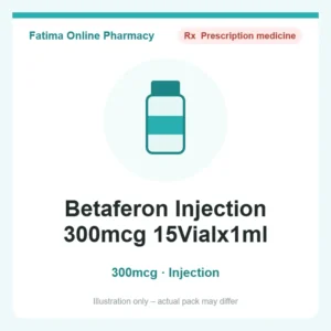 Betaferon Injection 300mcg 15Vialx1ml