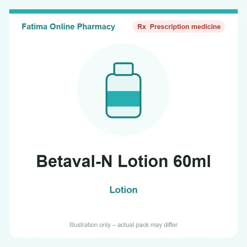 betaval n lotion 60ml Betaval-N Lotion 60ml