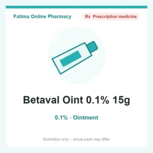 Betaval Oint 0.1% 15g – ointment