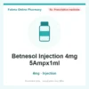 Betnesol Injection 4mg 5Ampx1ml