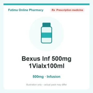Bexus Inf 500mg 1Vialx100ml – infusion