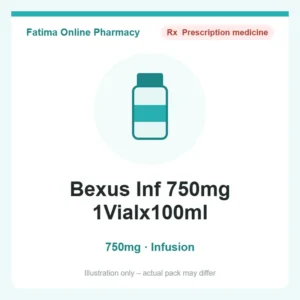 Bexus Inf 750mg 1Vialx100ml – infusion