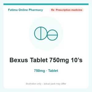 Bexus Tablet 750mg 10’s